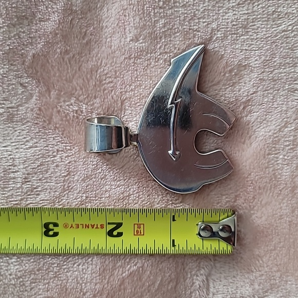 Navajo Artist Christin Wolf Spirit Bear Pendant - Picture 6 of 7